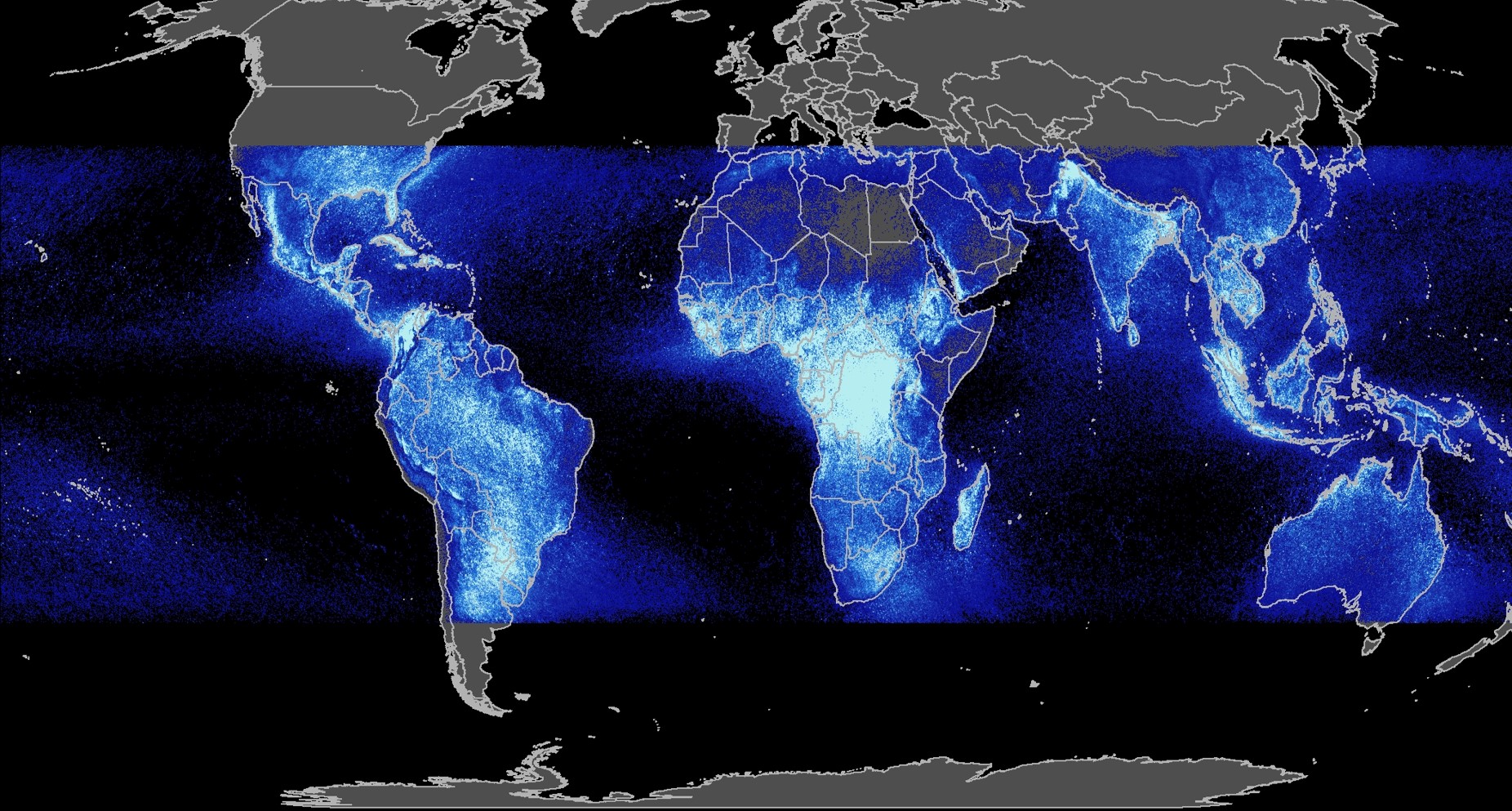 Nasa Lightning Map